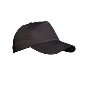 Result Unisex Plain Baseball Cap / Black